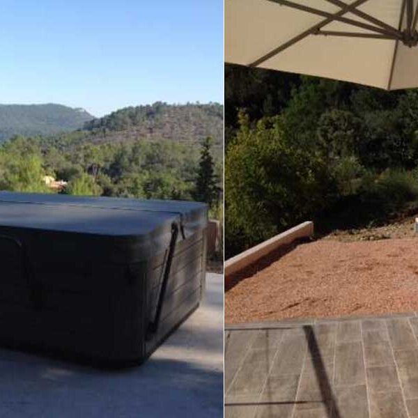 Aménagement d’un spa dans une propriété à Méounes dans le Var