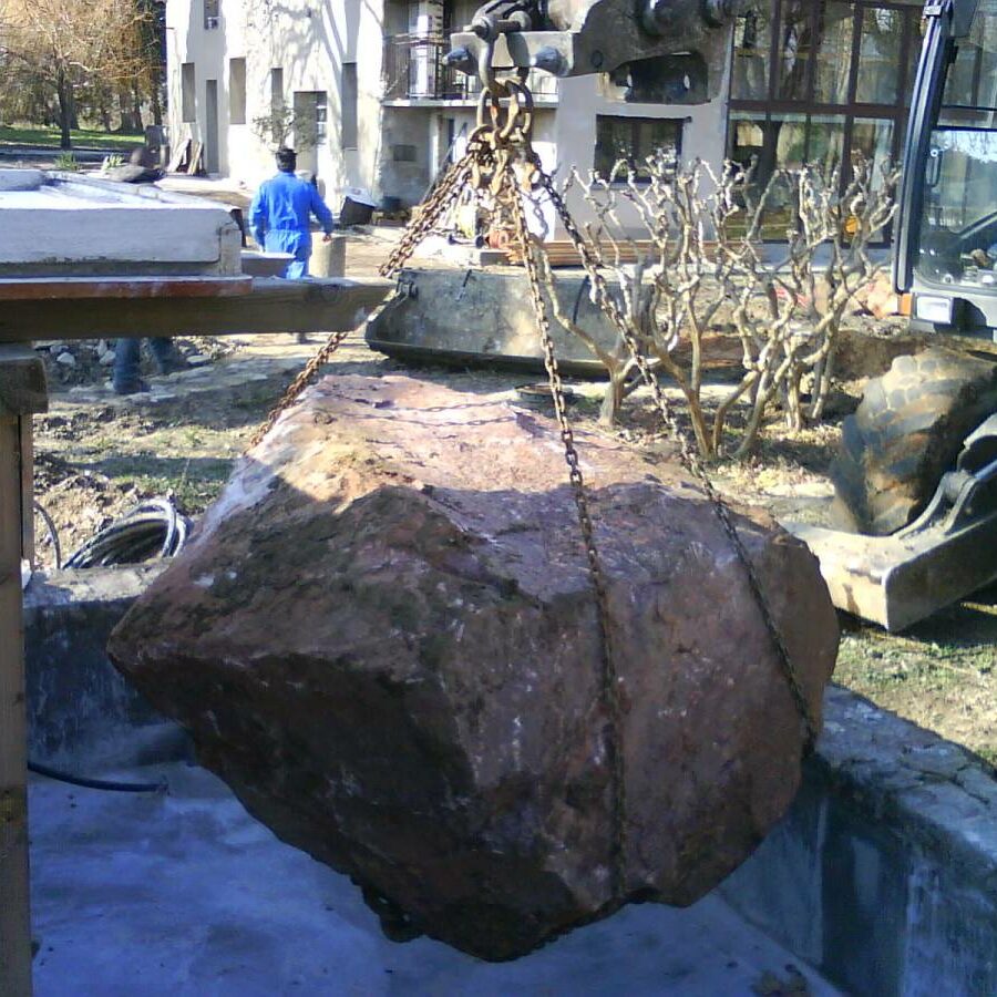 Réalisation d'un parc paysager d'un mas sarrians