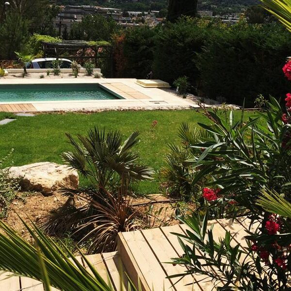 Aménagement d’un jardin en restanques – Aix