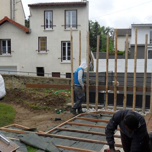 Conception d'un jardin suspendu – Malokoff – Ile de France