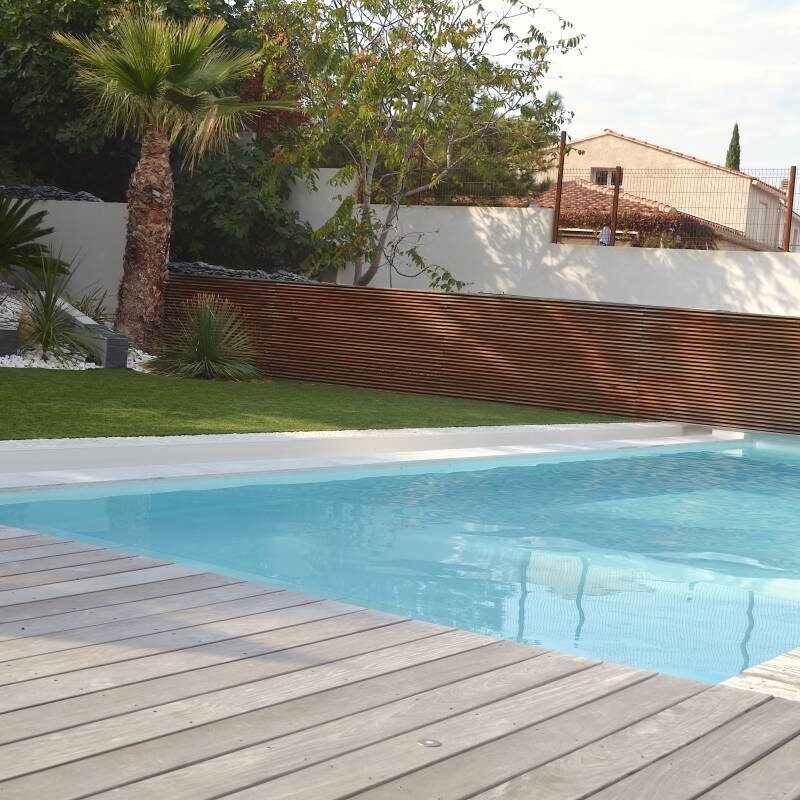 Jardin d’une maison d’architecte