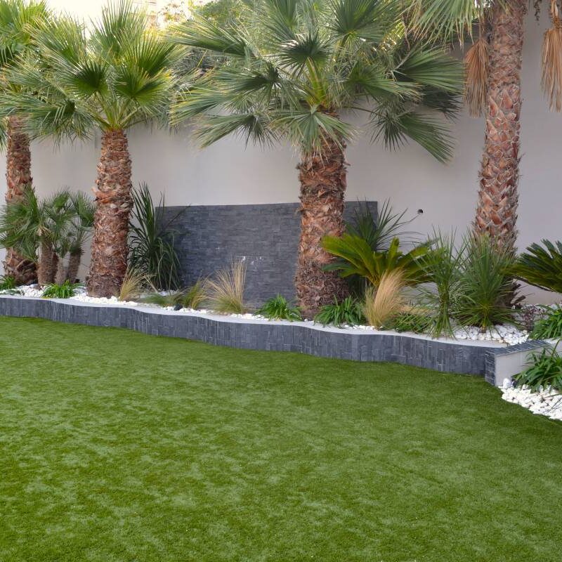 Jardin d’une maison d’architecte