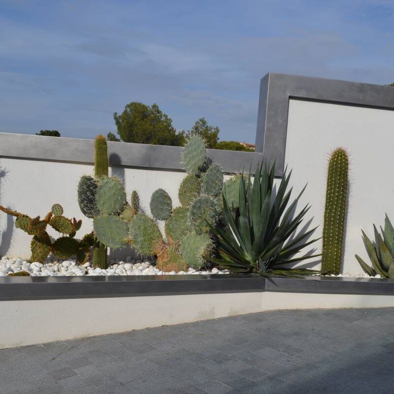 jardin d’une maison d’architecte