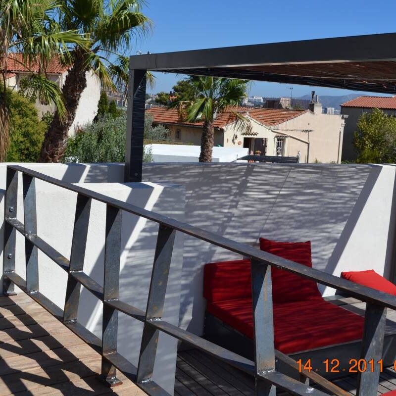 Rénovation d’une maison dans le quartier de Mourepiane à Marseille