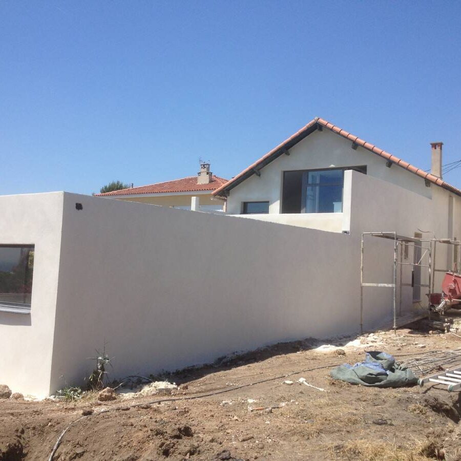 Rénovation d’une maison dans le quartier de Mourepiane à Marseille
