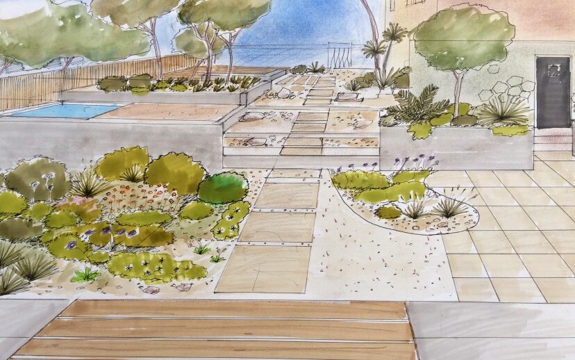 Rénovation des extérieurs et jardins en Provence