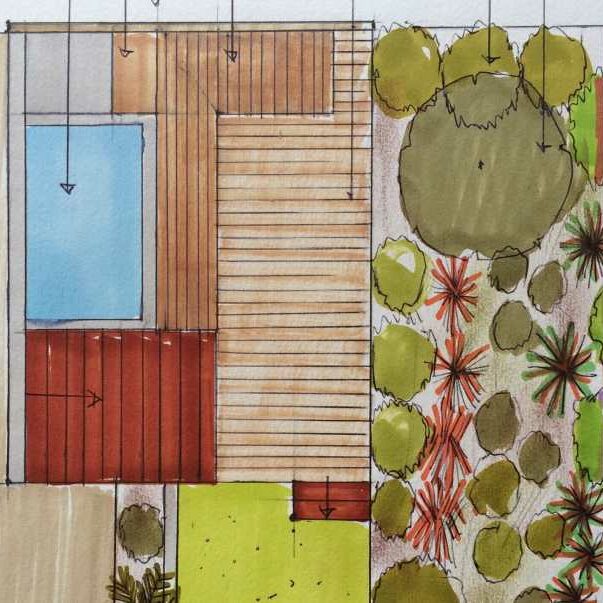 Aménagement d’un jardin de ville à Marseille