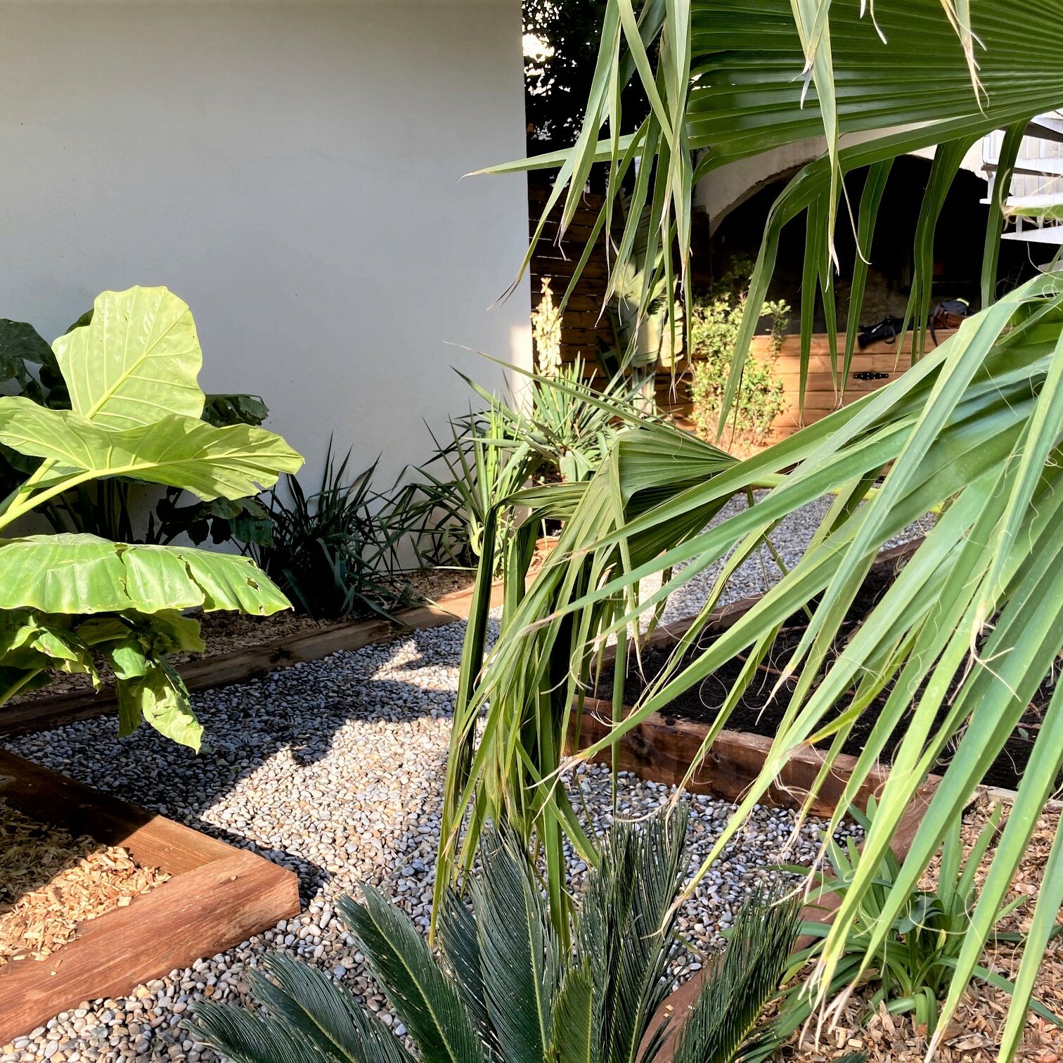 Création d'un jardin de ville caché à Marseille Roucas Blanc