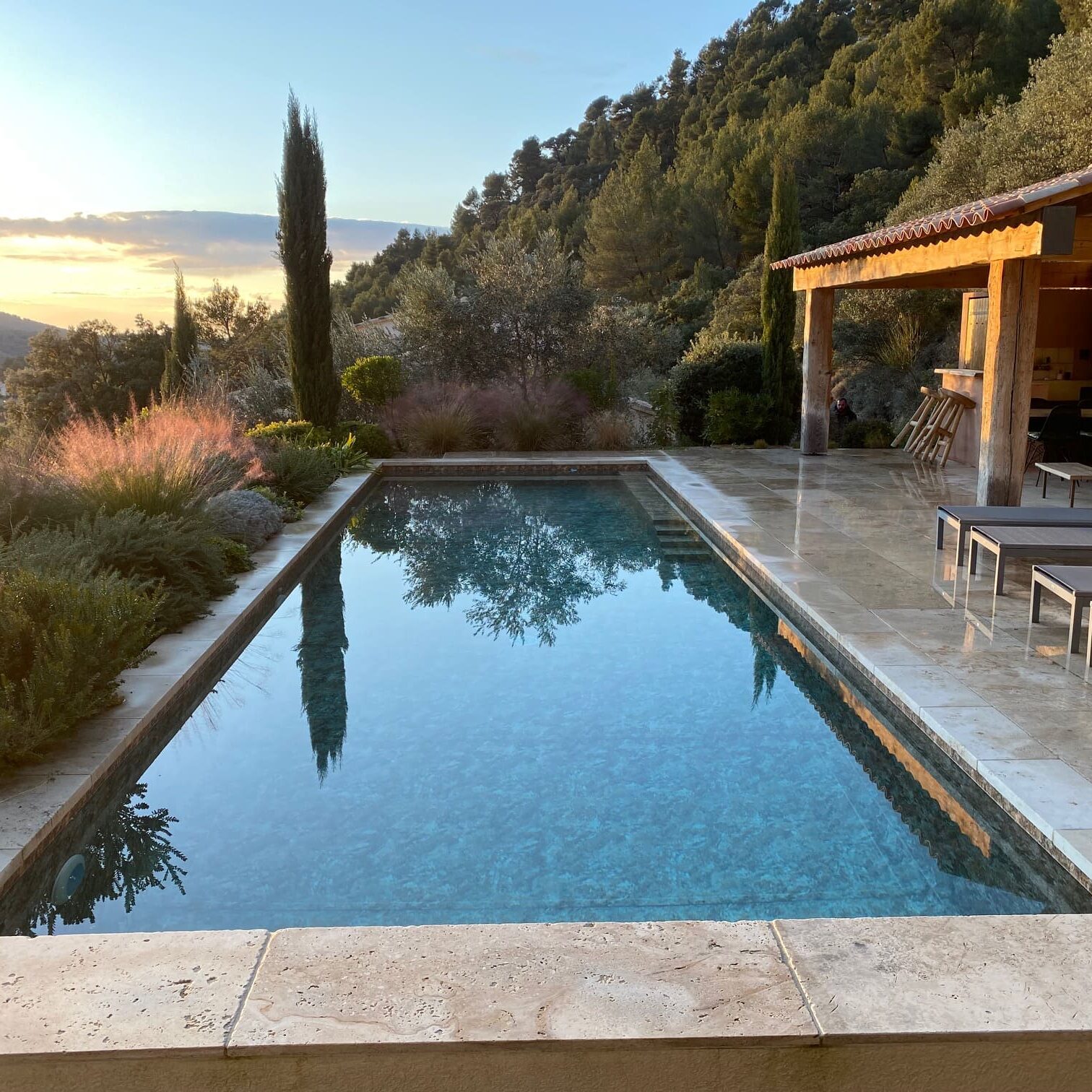 Création jardin belvédère de la Sainte Victoire