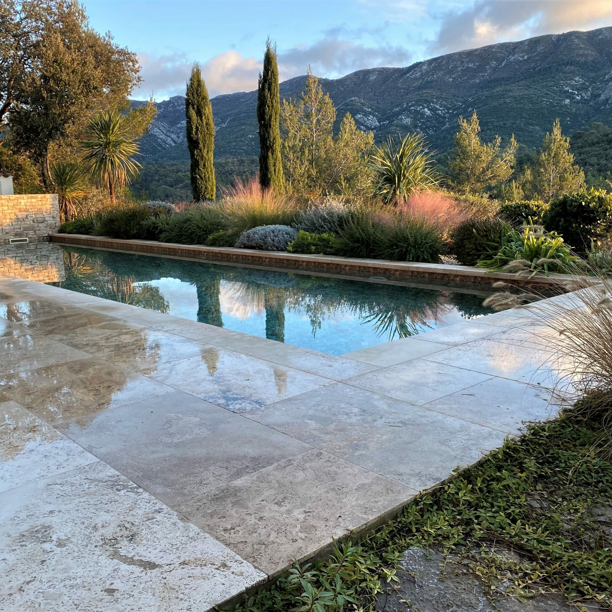 Création jardin belvédère de la Sainte Victoire