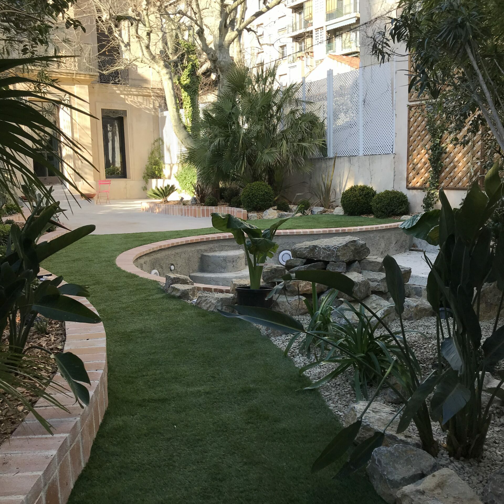 Le jardin de ville Hôtel particulier - Marseille 8ème