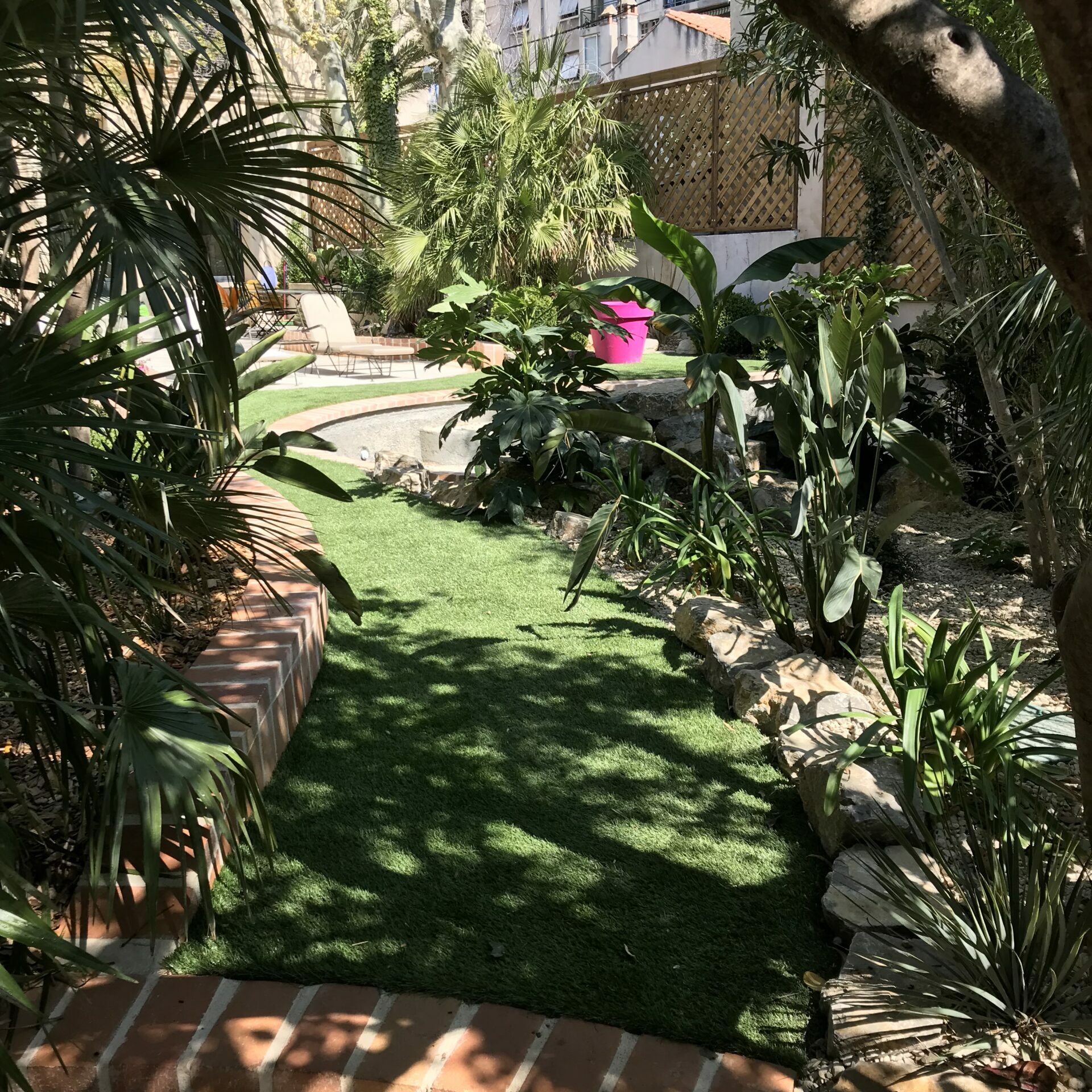 Le jardin de ville Hôtel particulier - Marseille 8ème