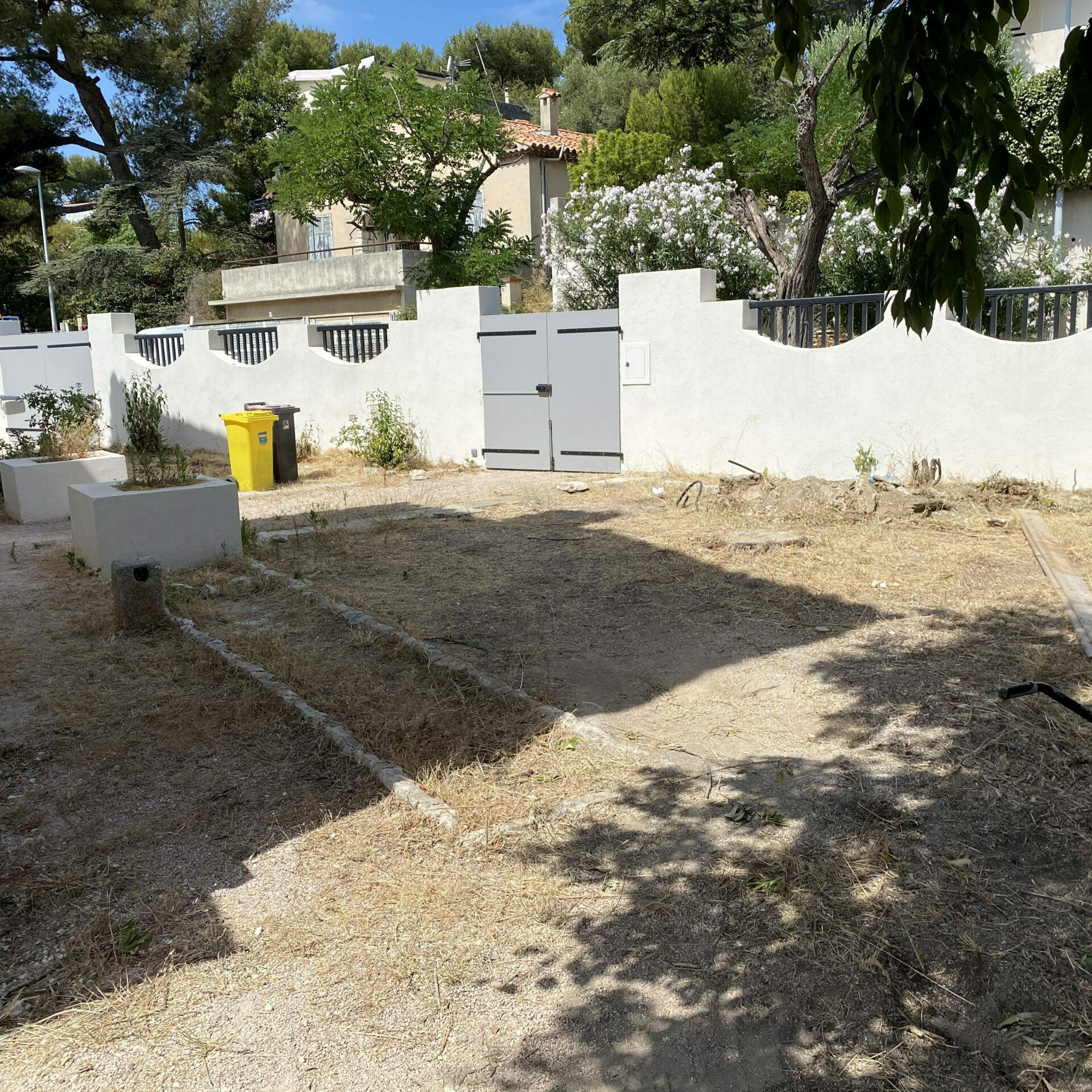 Aménagement d'un jardin d'une maison bourgeoise