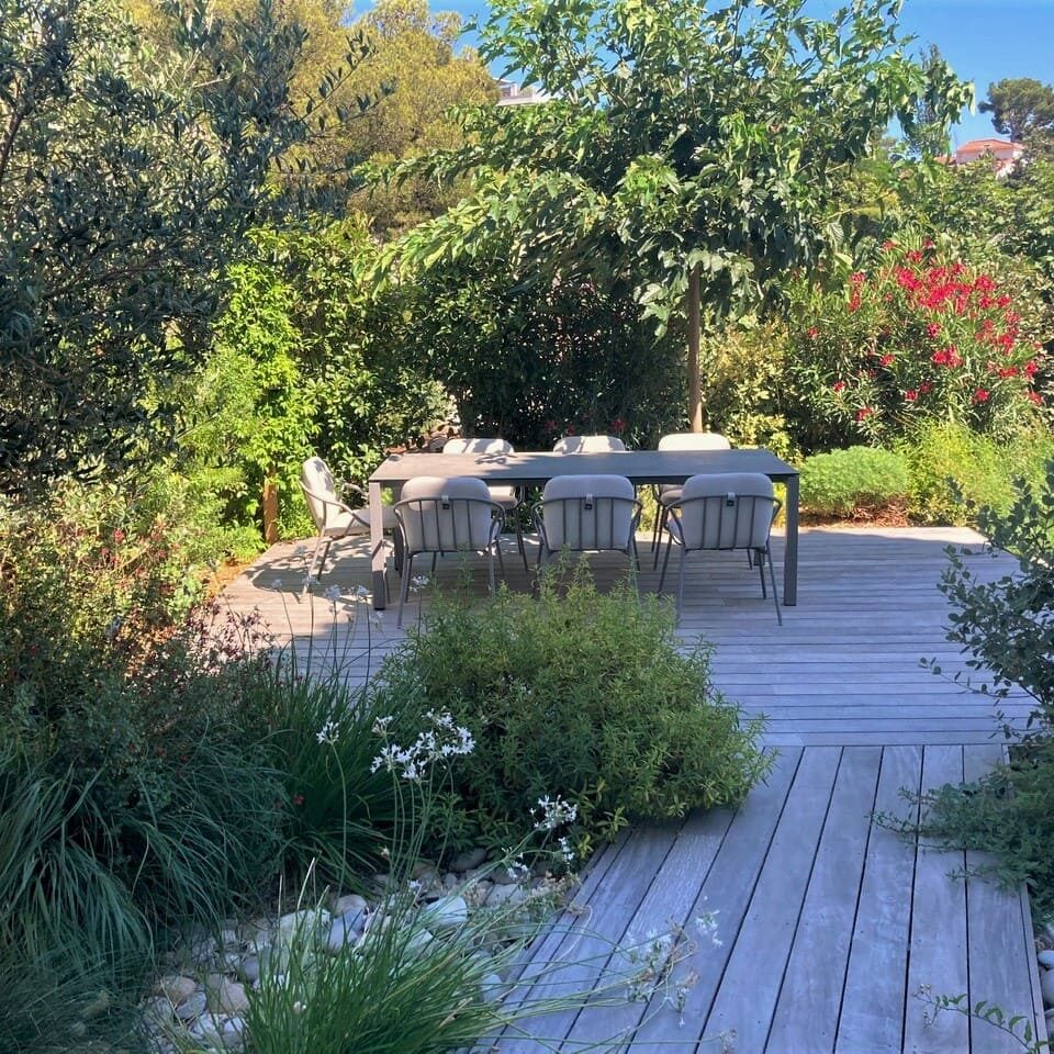 Conception d'un jardin d'une maison bourgeoise - Parc Talabot - Marseille 8ème