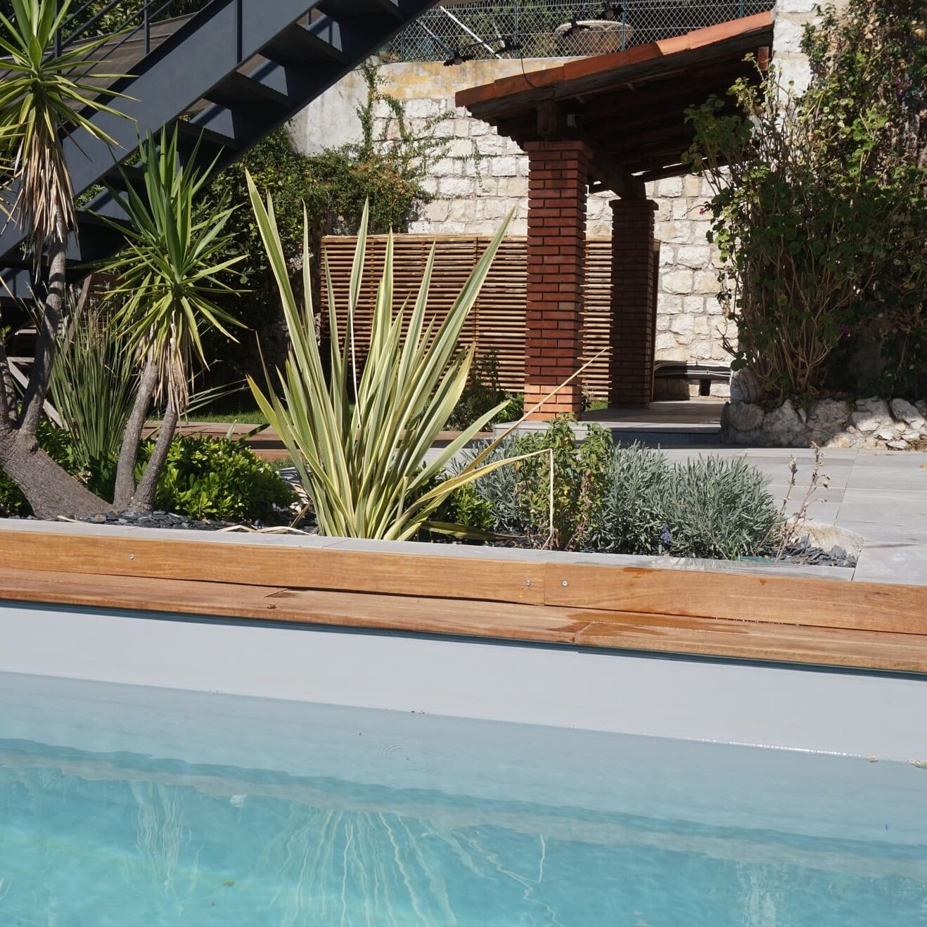 Aménagement d'un jardin paysager à Villefranche sur Mer