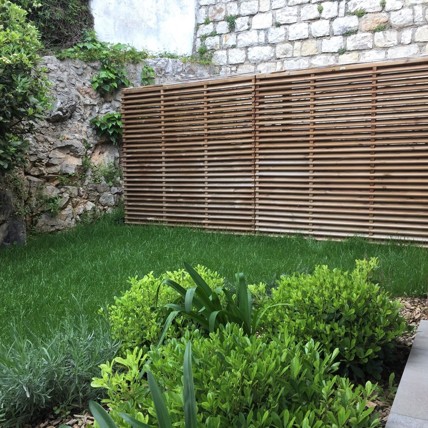 Aménagement d'un jardin paysager à Villefranche sur Mer