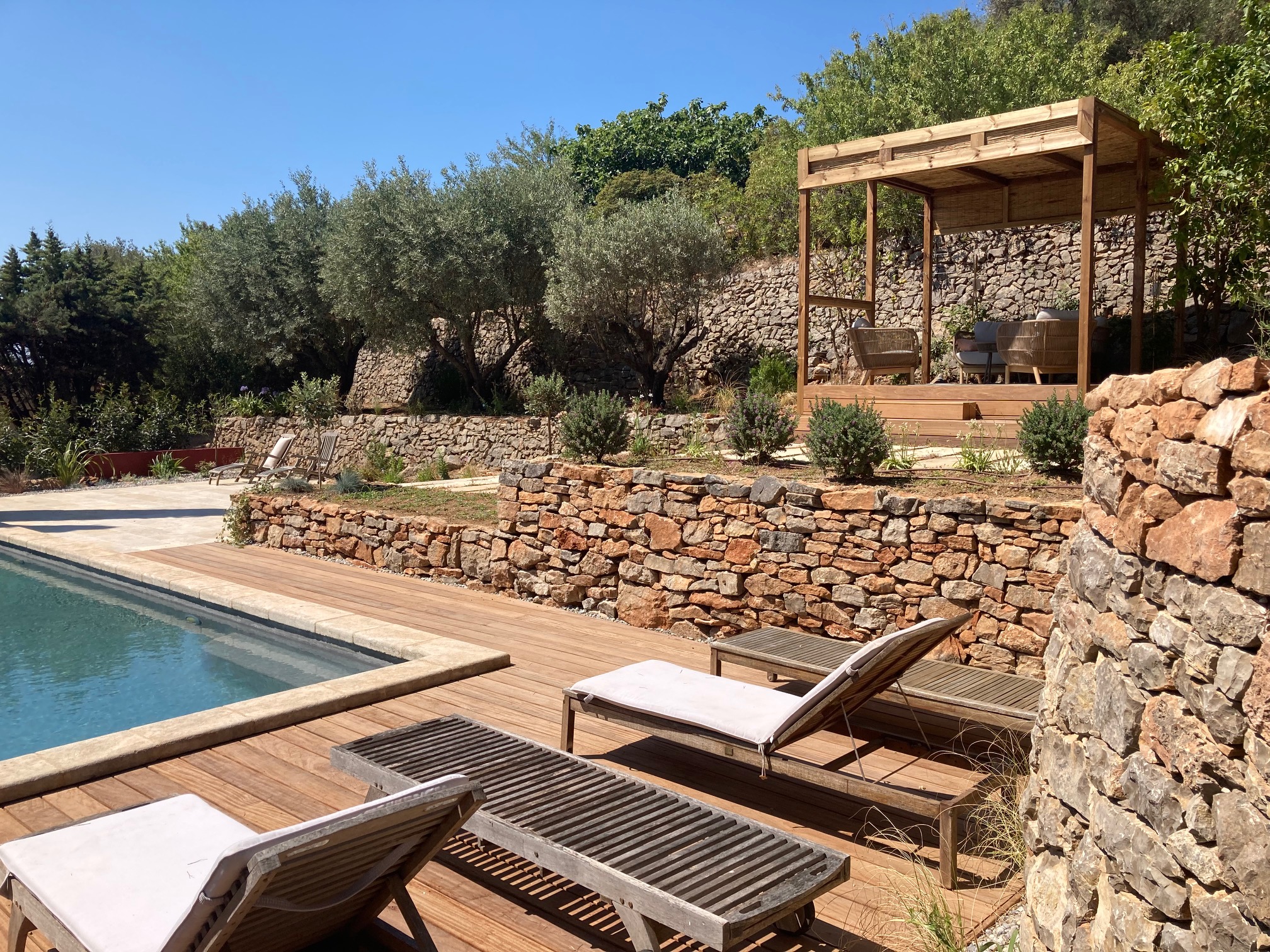 Les Restanques Du Jardin Am nagement En Restanque VWRWAK