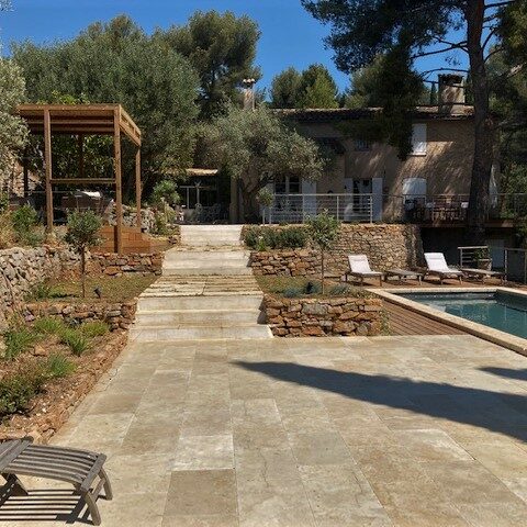 Aménagement paysager - Jardin Toscan d'une propriété - Var