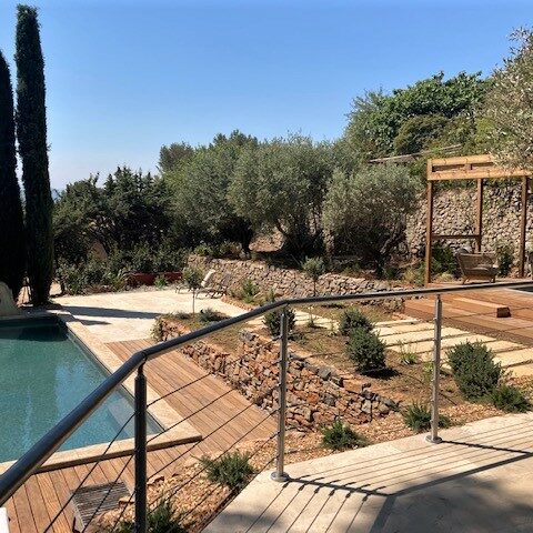 Aménagement paysager - Jardin Toscan d'une propriété - Var
