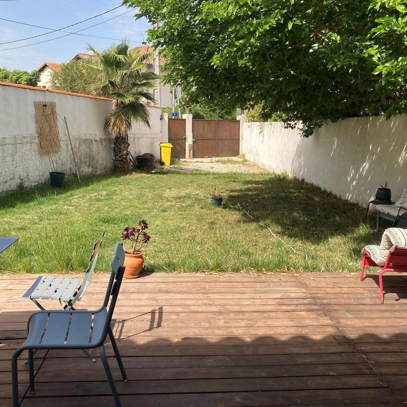 Conception d'un jardin de ville à Marseille dans le 8ème