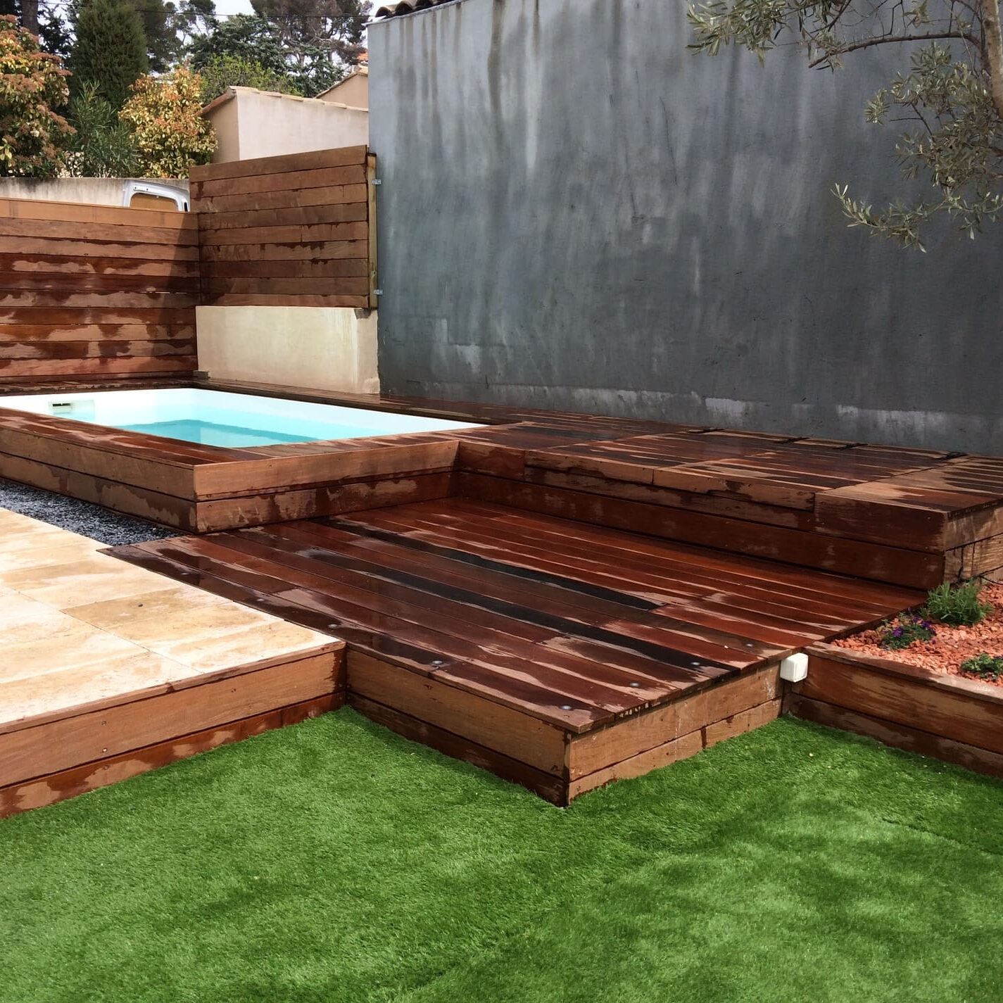 Création d'un jardin de ville