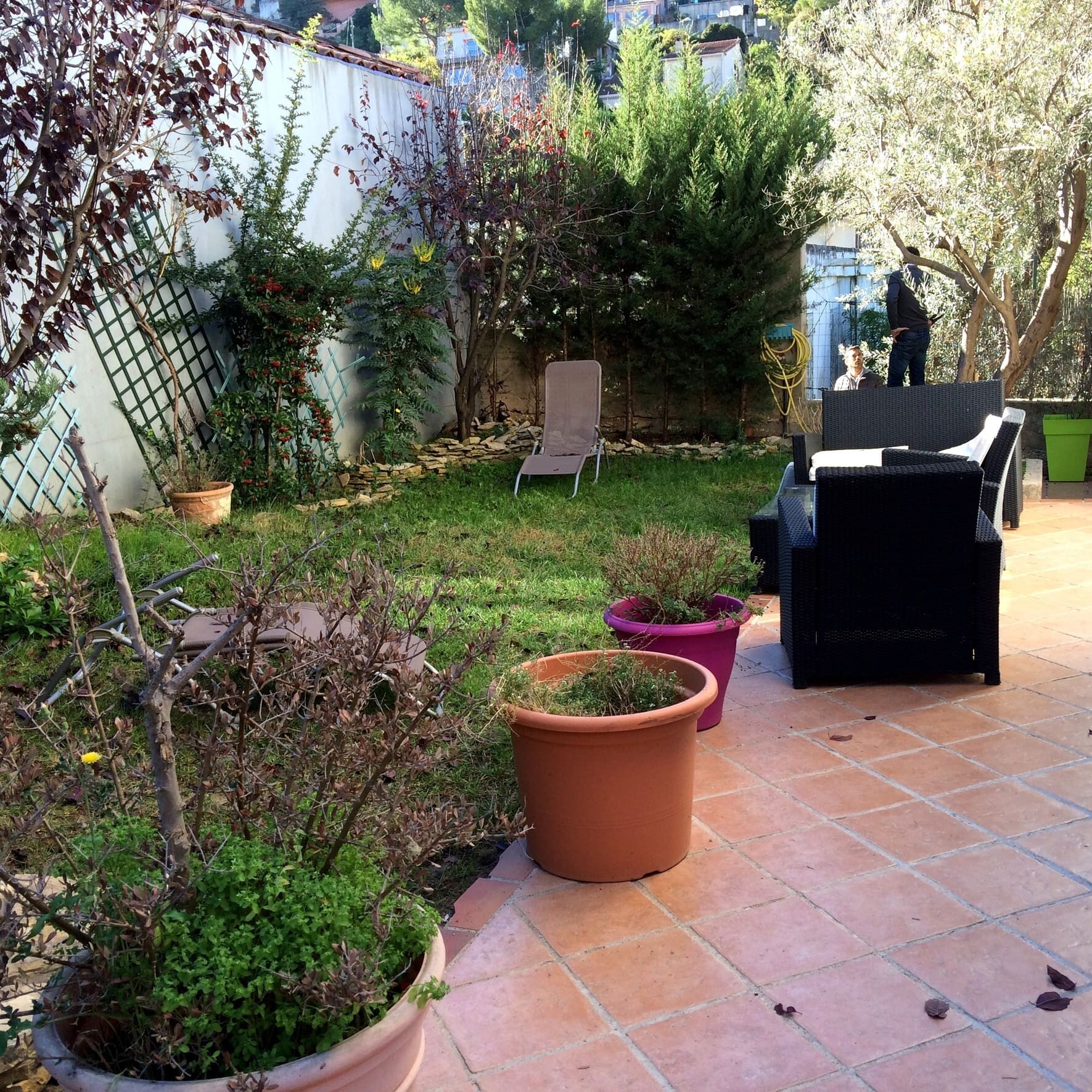 Création d'un jardin de ville