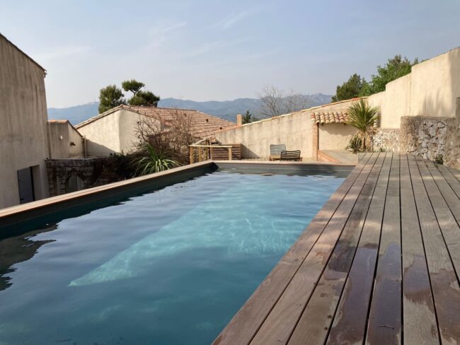 Piscine d’une maison provençale à Allauch