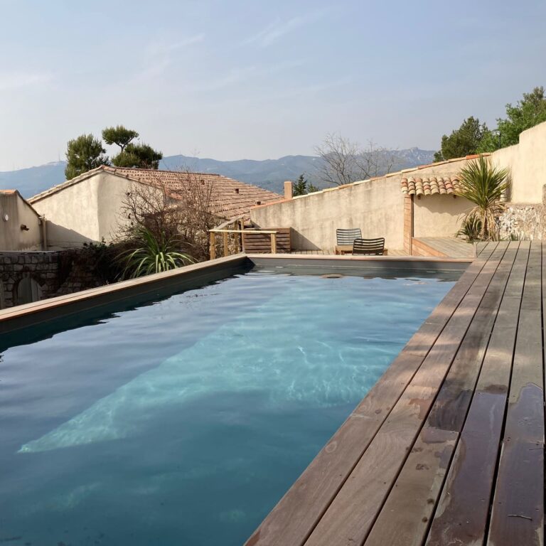 Piscine d’une maison provençale à Allauch