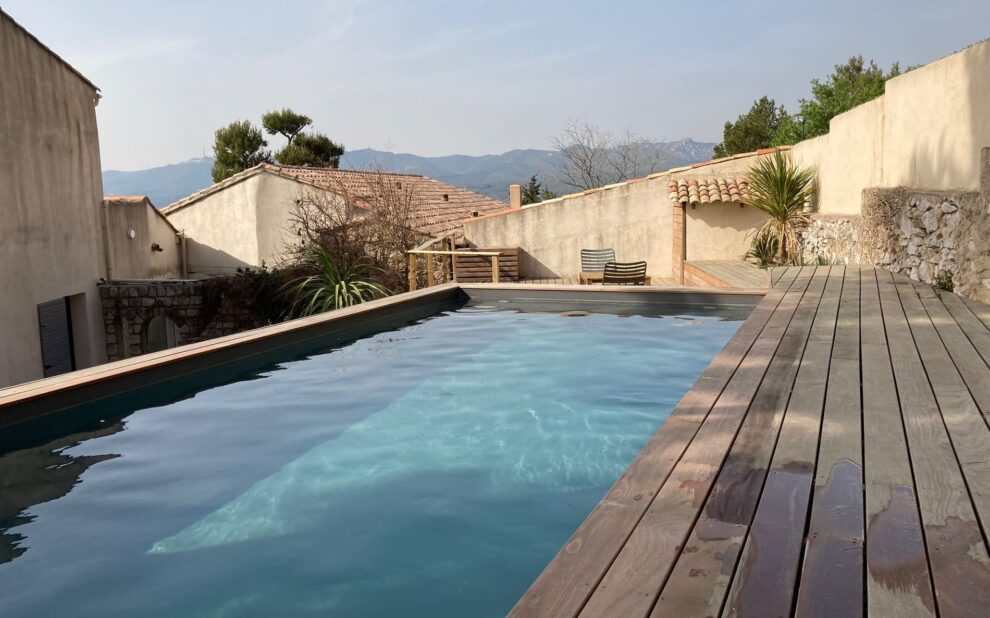 Piscine d’une maison provençale à Allauch