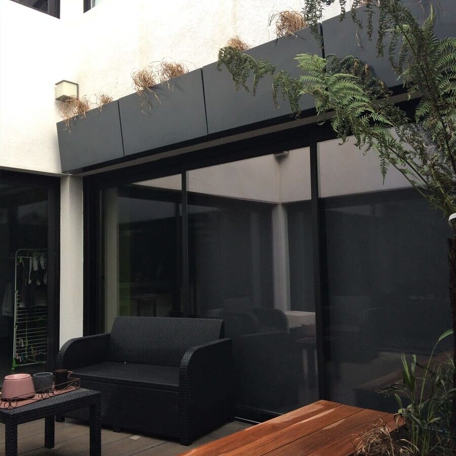 Aménagement du patio d'un loft à La Seyne sur Mer en Provence