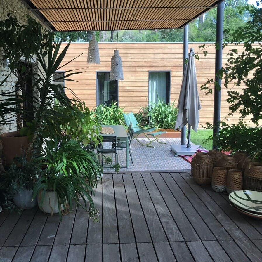 Jardin méditerranéen contemporain dans le Luberon - Bao Garden