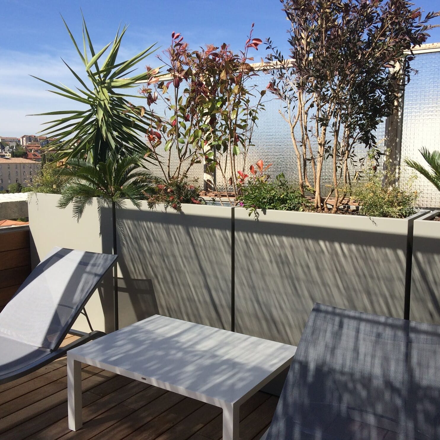 Aménagement d'un roof top d’un duplex, Marseille Prado