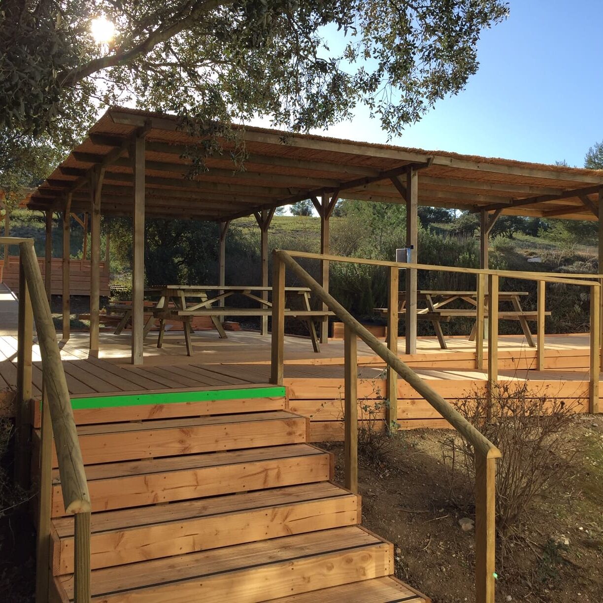 Création de terrasses de R.T.E. (Réseau Transport d’Électricité) – Les Milles