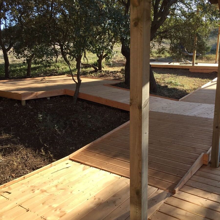 Création de terrasses de R.T.E. (Réseau Transport d’Électricité) – Les Milles