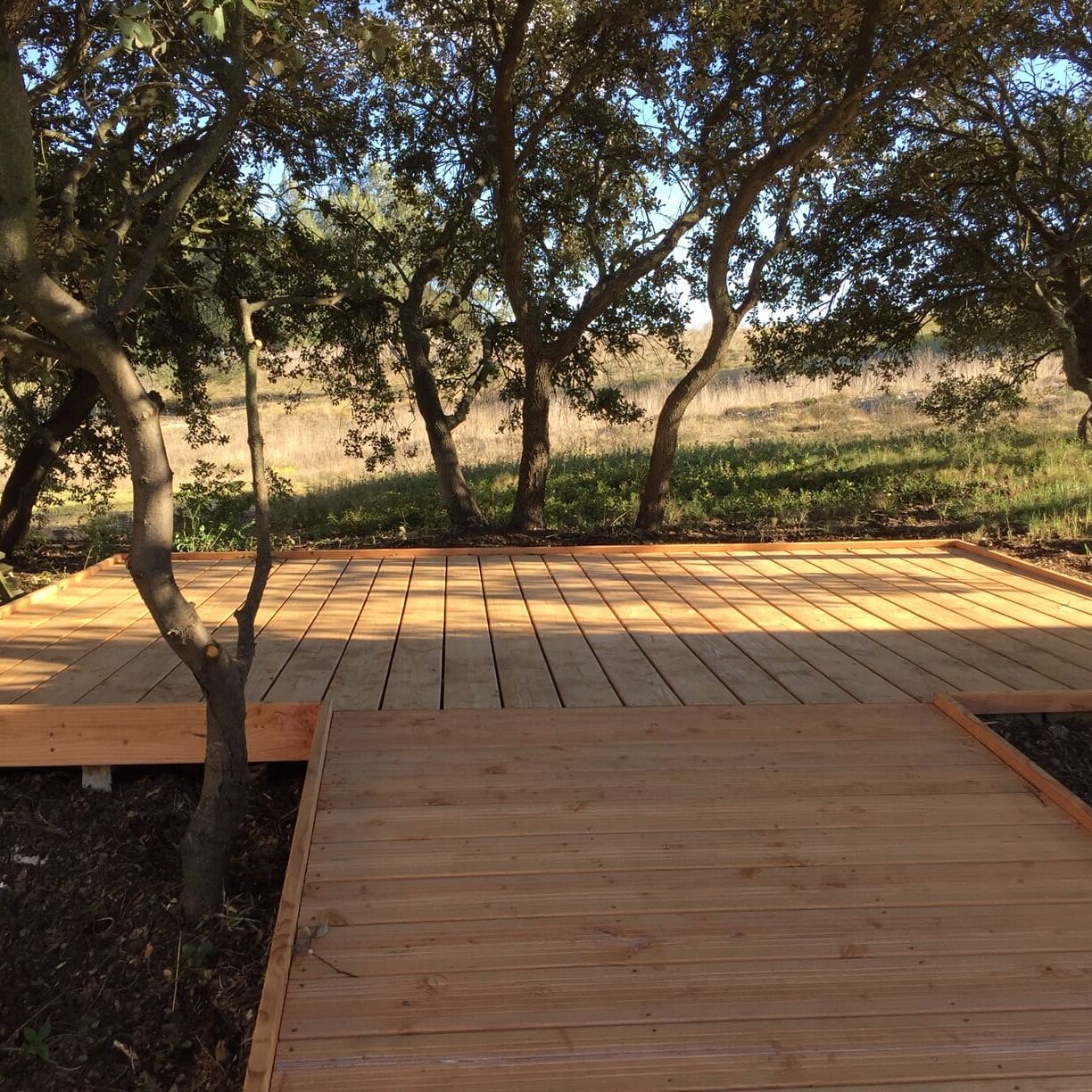 Création de terrasses de R.T.E. (Réseau Transport d’Électricité) – Les Milles