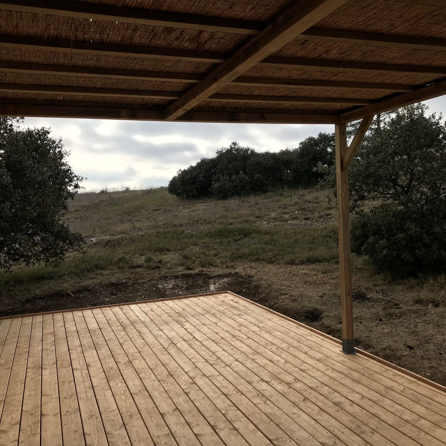 Création terrasses de R.T.E. (Réseau Transport d’Électricité) – Les Milles