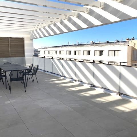 Aménagement terrasse d’un penthouse à Marseille par Bao Garden