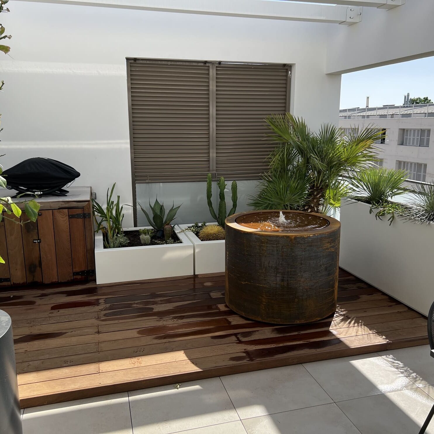 Création d'une terrasse à Marseille par Bao Garden