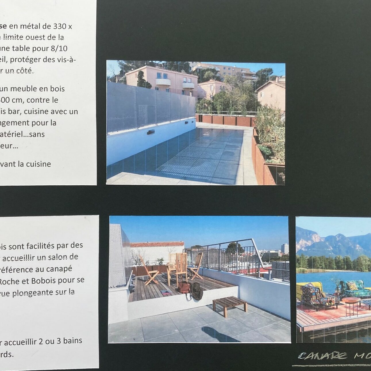 Design extérieur terrasse panoramique au cœur de Marseille