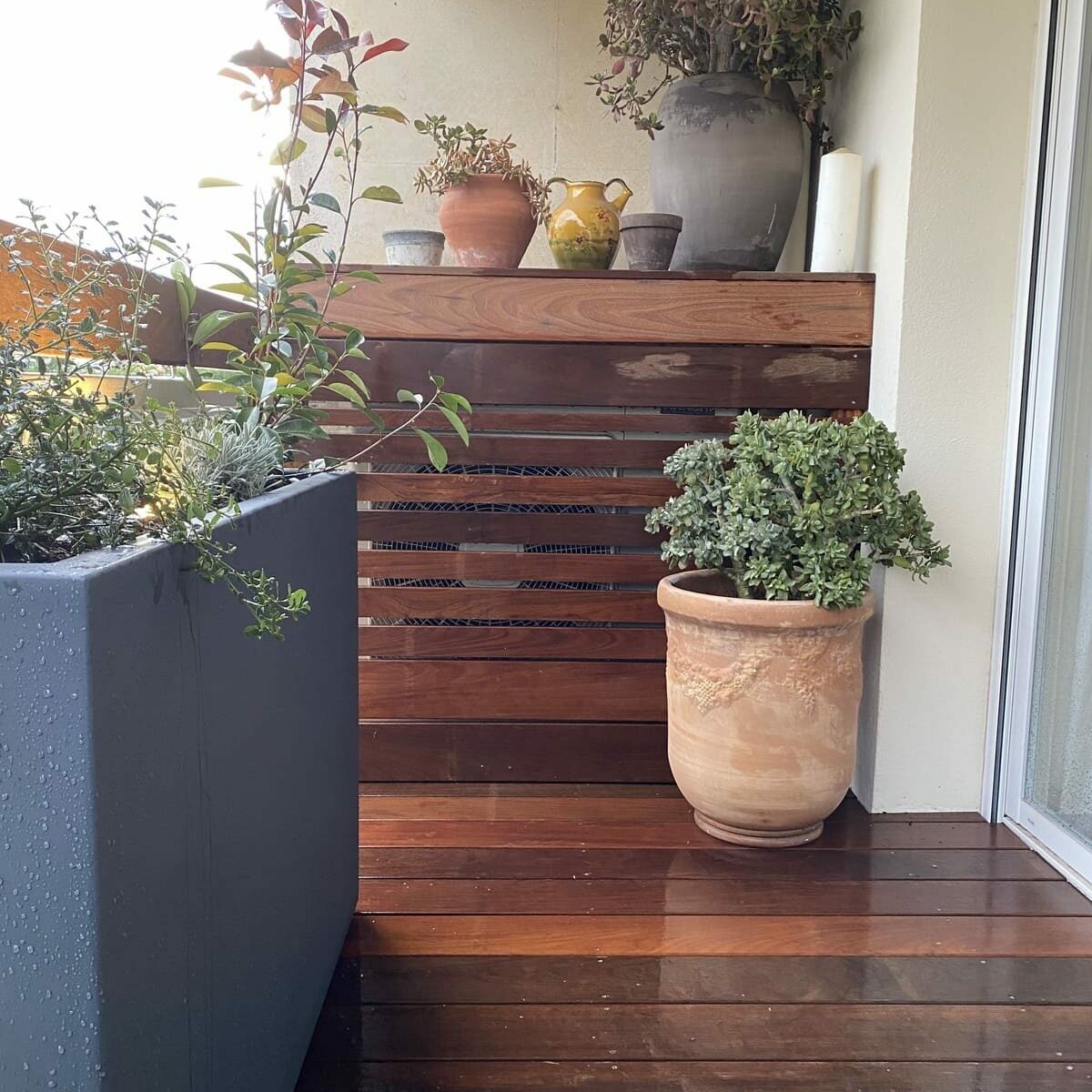 Balcon d’un appartement bourgeois à Marseille Prado en Provence