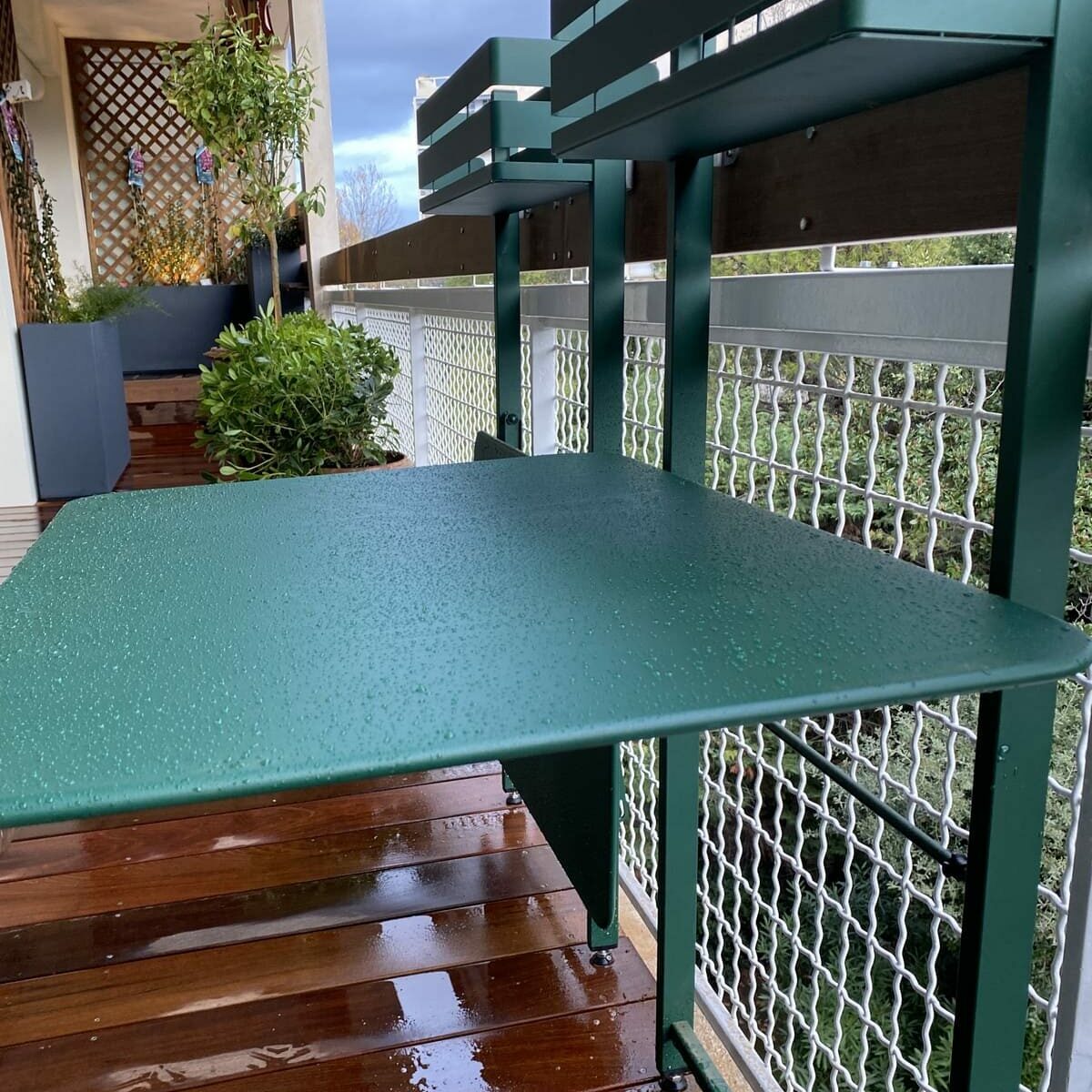 Balcon d’un appartement bourgeois à Marseille Prado en Provence