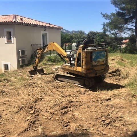 Projet paysager maison résidentielle à la Penne sur Huveaune