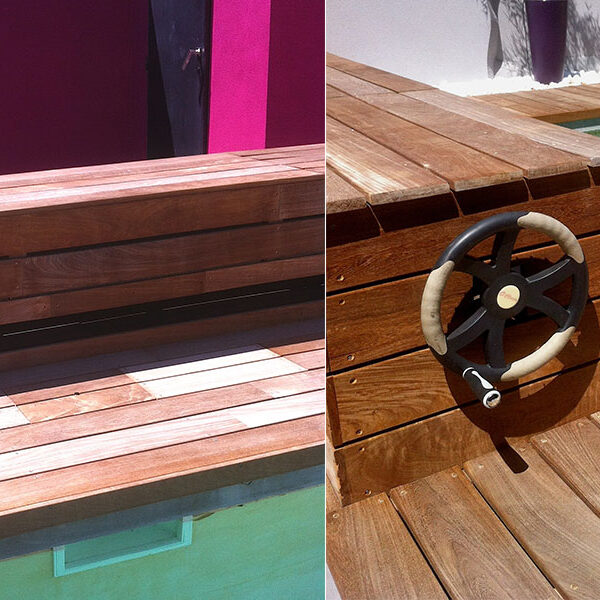 Création jardin paysager design au Thor en Provence