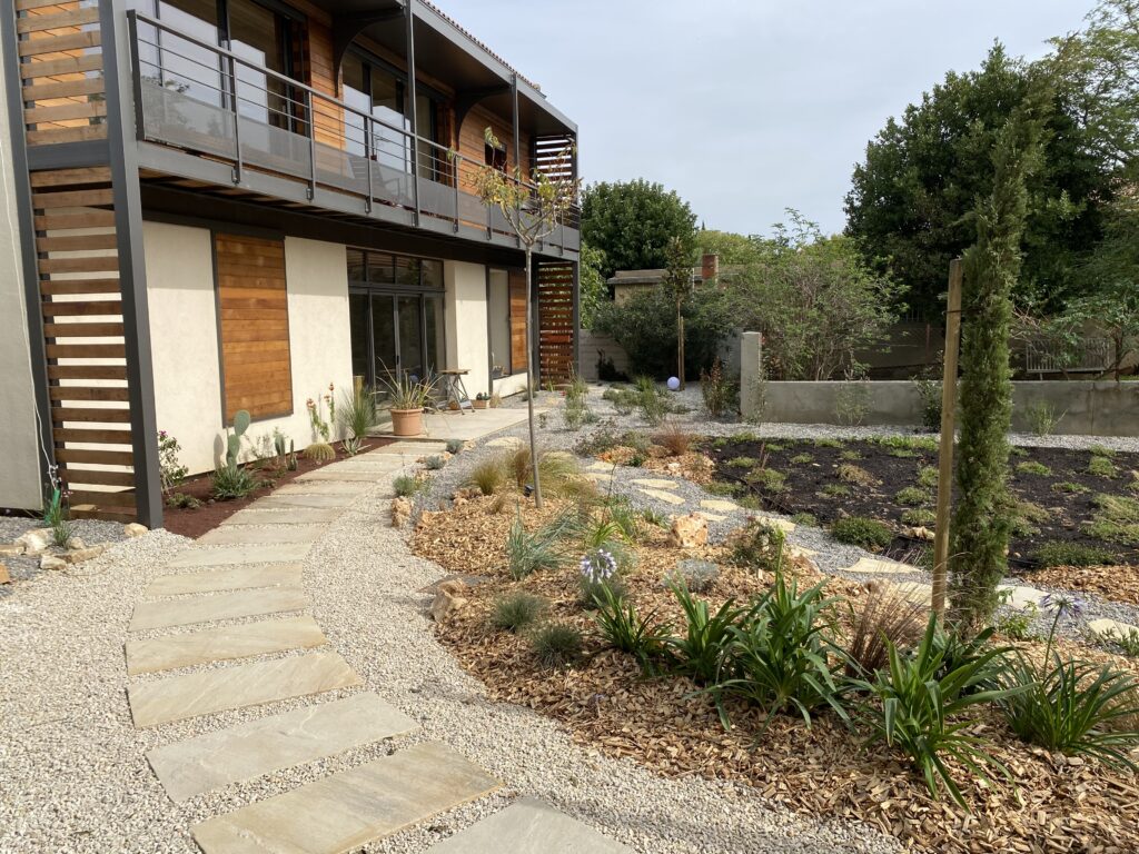 Jardin sec écologique — Villeneuve les Avignon