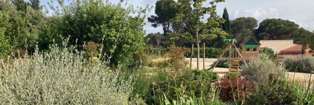 Aménagement du parc paysager d’une propriété à Port de Bouc